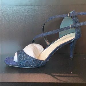 Alfani high-heels, navy blue